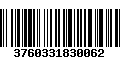 Código de Barras 3760331830062