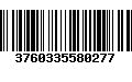 Código de Barras 3760335580277