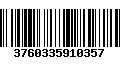 Código de Barras 3760335910357