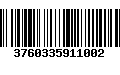 Código de Barras 3760335911002