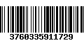 Código de Barras 3760335911729