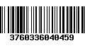 Código de Barras 3760336040459