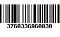 Código de Barras 3760336960030