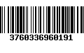 Código de Barras 3760336960191