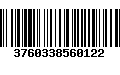 Código de Barras 3760338560122