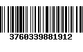 Código de Barras 3760339881912