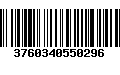 Código de Barras 3760340550296