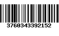 Código de Barras 3760343392152