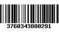 Código de Barras 3760343880291