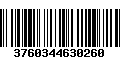 Código de Barras 3760344630260