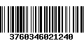 Código de Barras 3760346021240