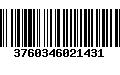 Código de Barras 3760346021431