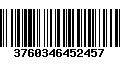 Código de Barras 3760346452457