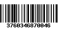 Código de Barras 3760346870046