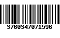 Código de Barras 3760347071596