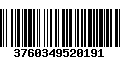 Código de Barras 3760349520191