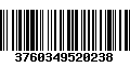 Código de Barras 3760349520238