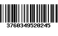 Código de Barras 3760349520245