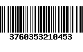 Código de Barras 3760353210453