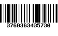 Código de Barras 3760363435730