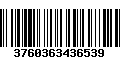 Código de Barras 3760363436539