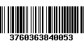 Código de Barras 3760363840053