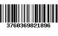 Código de Barras 3760369821896