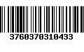 Código de Barras 3760370310433