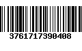 Código de Barras 3761717390408