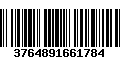 Código de Barras 3764891661784