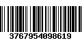 Código de Barras 3767954098619