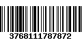 Código de Barras 3768111787872