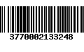 Código de Barras 3770002133248