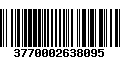 Código de Barras 3770002638095