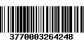 Código de Barras 3770003264248