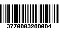 Código de Barras 3770003288084