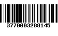 Código de Barras 3770003288145