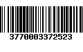 Código de Barras 3770003372523