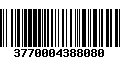 Código de Barras 3770004388080