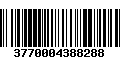 Código de Barras 3770004388288