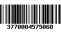 Código de Barras 3770004575060