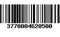 Código de Barras 3770004620500