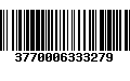 Código de Barras 3770006333279