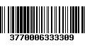 Código de Barras 3770006333309