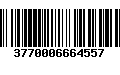 Código de Barras 3770006664557