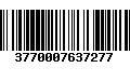 Código de Barras 3770007637277