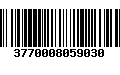 Código de Barras 3770008059030