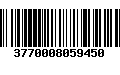 Código de Barras 3770008059450