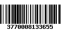 Código de Barras 3770008133655