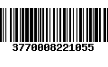 Código de Barras 3770008221055